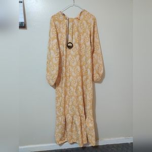 Islamic dress with belt